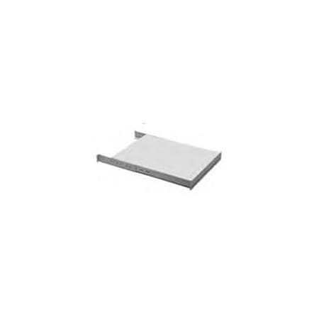 Chatsworth Products Cpi FIXED EQUIP SHELF, 200LB CAP, ALUMINUM, NON-VENTED, FIXED 12334-719